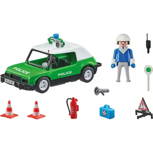 Playmobil 71591 Retro rendőrautó rendőrrel