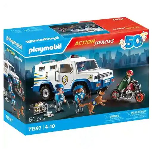 Playmobil 71597 Páncélautó, rendőrautó