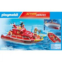 Playmobil 71598 Tűzoltóhajó víz alatti motorral