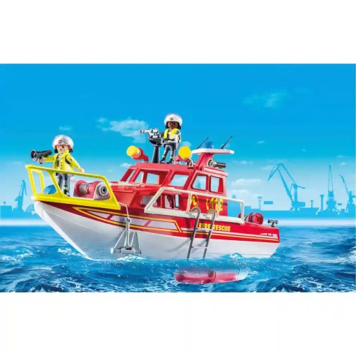 Playmobil 71598 Tűzoltóhajó víz alatti motorral
