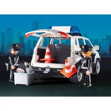 Playmobil 71602 Rendőrkapitányság rendőrautóval és helikopterrel (csomagolássérült)