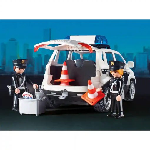 Playmobil 71602 Rendőrkapitányság rendőrautóval és helikopterrel