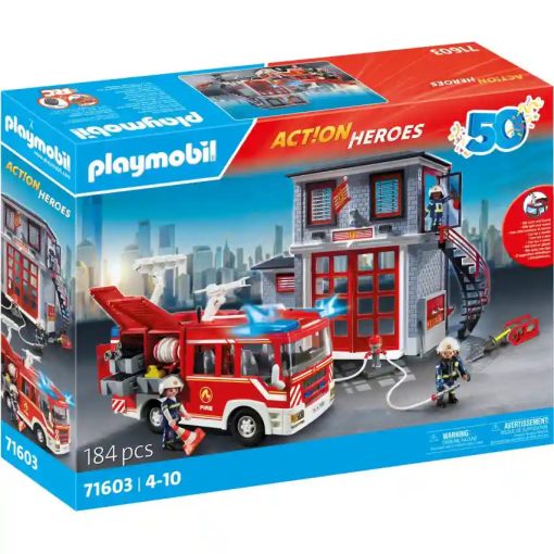 Playmobil 71603 Tűzoltóság tűzoltóautóval