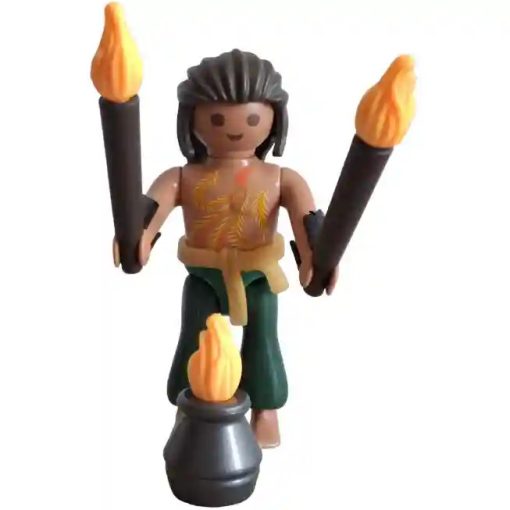 Playmobil 71605 Tűzakrobata zsákbamacska figura 26. sorozat (fiúknak)