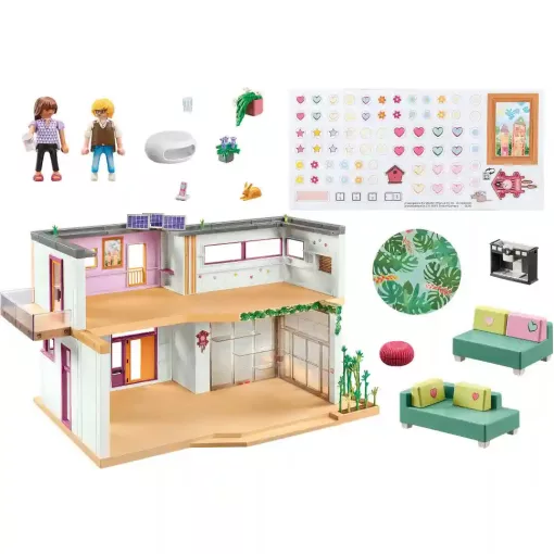Playmobil 71607 Modern lakóház télikerttel, babaház