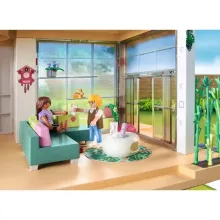 Playmobil 71607 Modern lakóház télikerttel, babaház