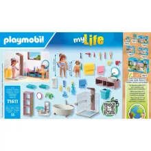 Playmobil 71611 Fürdőszoba, babaház szoba