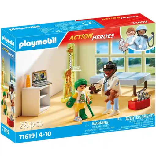 Playmobil 71619 Modern kórház gyerekorvosa