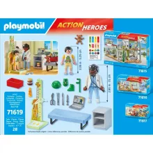 Playmobil 71619 Modern kórház gyerekorvosa