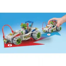 Playmobil 71633 Hátrahúzós versenyautó professzor figurával