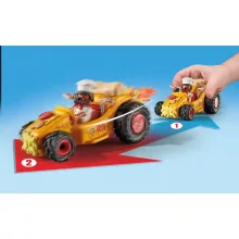 Playmobil 71634 Hátrahúzós versenyautó pizzafutár figurával