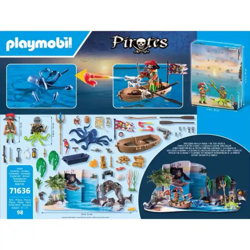 Playmobil 71636 Karácsony - Adventi kalendárium, naptár - Kalózok