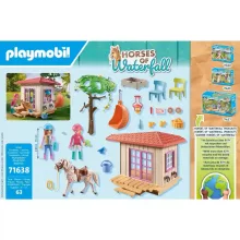 Playmobil 71638 Horses of Waterfall - Titkos klubház lórajongóknak