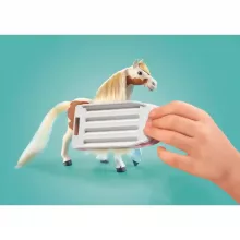Playmobil 71639 Horses of Waterfall - Ellie és fésülhető Sawdust lova