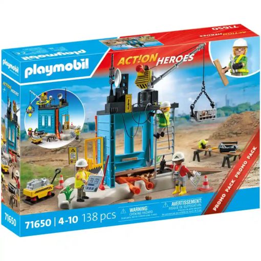 Playmobil 71650 Építkezés daruval