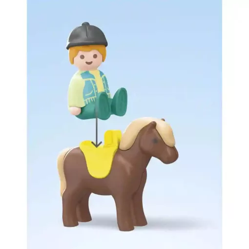 Playmobil 71656 Junior Farm traktorral, pótkocsival és állatokkal