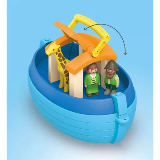 Playmobil 71681 Junior Hordozható Noé bárkája állatokkal