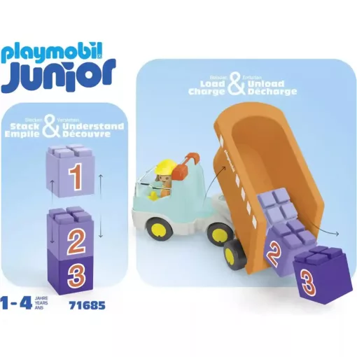 Playmobil 71685 Junior Billenős teherautó
