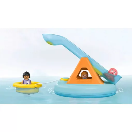Playmobil 71687 Junior Aqua fürdőjáték vízicsúszdával