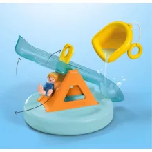 Playmobil 71687 Junior Aqua fürdőjáték vízicsúszdával
