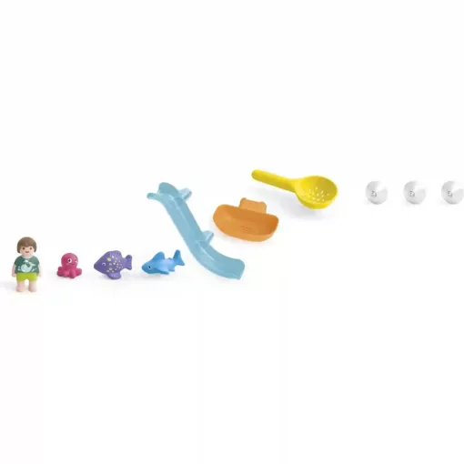 Playmobil 71689 Junior Aqua horgászos fürdőjáték tengeri állatkákkal