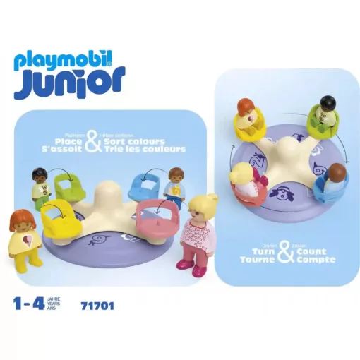 Playmobil 71701 Junior - Számkörhinta