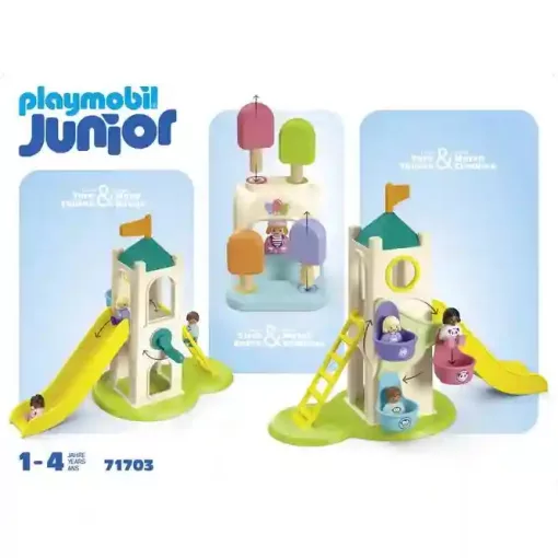 Playmobil 71703 Junior Játszótér fagyizóval