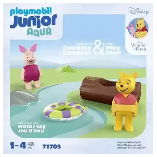 Playmobil 71705 Junior Disney - Micimackó és Malacka vadvízi kalandja