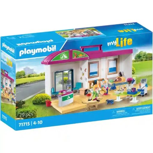 Playmobil 71715 Hordozható állatorvosi rendelő