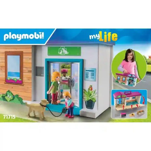 Playmobil 71715 Hordozható állatorvosi rendelő