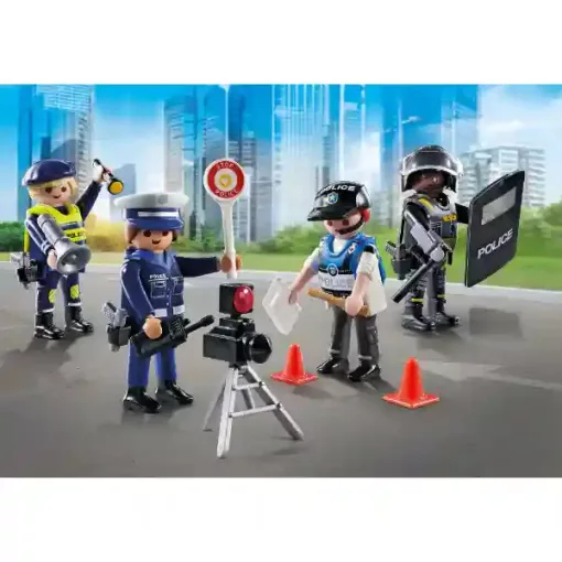 Playmobil 71730 Rendőrségi figuraszett
