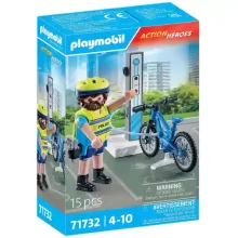 Playmobil 71732 Biciklis rendőr
