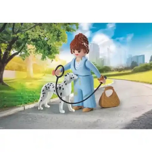 Playmobil 71736 Üzletasszony dalmata kutyával