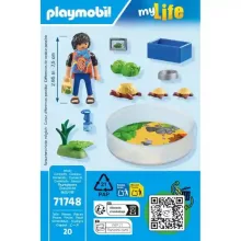 Playmobil 71748 Teknős terrárium