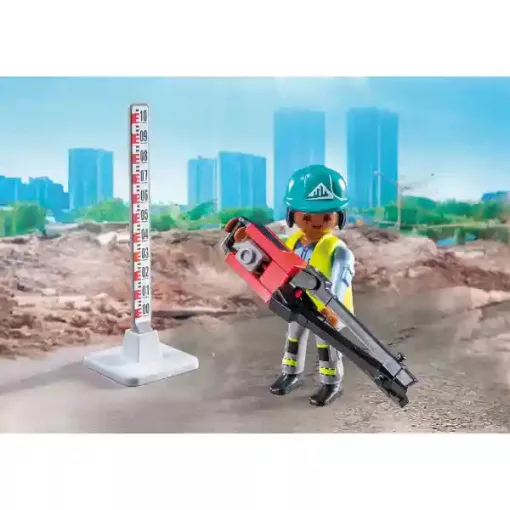 Playmobil 71751 Útépítés úthengerrel