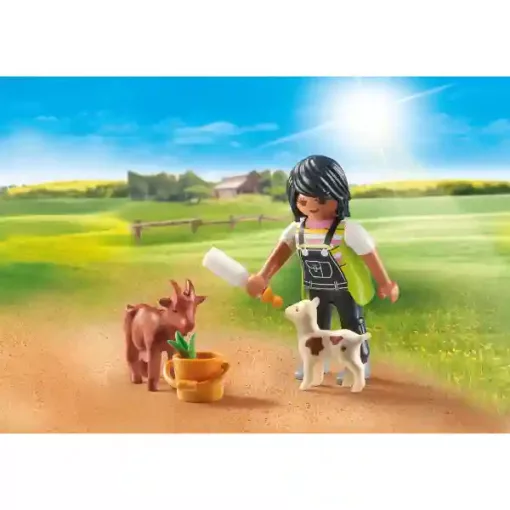 Playmobil 71759 Gazdasszony kecskékkel