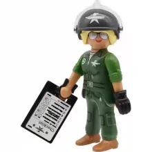 Playmobil 71761 Katonai pilóta zsákbamacska figura 27. sorozat (lányoknak)