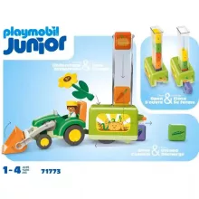 Playmobil 71773 Junior - Traktor ültető pótkocsival