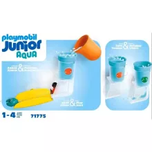 Playmobil 71775 Junior Aqua - Vízesés csúszdával