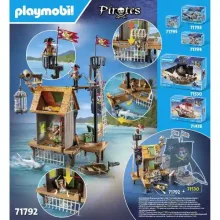 Playmobil 71792 Nagy kalózkikötő börtönnel és cápával