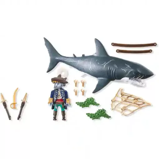 Playmobil 71793 Óriás harci cápa kalózzal