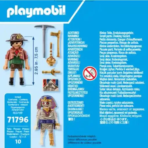 Playmobil 71796 Kincsvadász és múmia