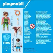 Playmobil 71803 Gazdasszony borjúval és gyerekkel