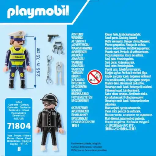 Playmobil 71804 Rendőr és betörő