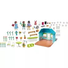 Playmobil 71807 Virágbolt kávézóval