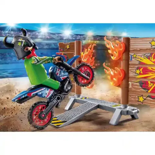 Playmobil 71808 Stuntshow - Motoros és quados kaszkadőrök