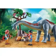 Playmobil 71819 Brachiosaurus dino légpárnás hajóval