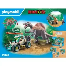Playmobil 71820 Spinosaurus dino támadás