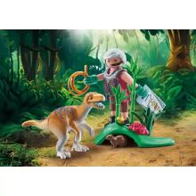 Playmobil 71823 Velociraptor dino és kutató