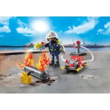 Playmobil 71826 Tűzoltósági bevetés - Gázpalack oltása